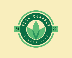 Vegan Farm Leaf logo