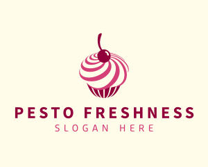 Delicious Cupcake Dessert logo design