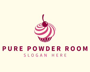 Delicious Cupcake Dessert logo design