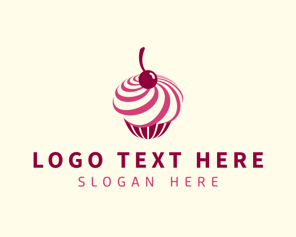 Cupcake logo example 3