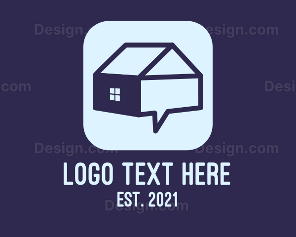 Blue House App Logo