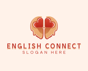 Heart Brain Connection logo design