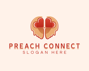 Heart Brain Connection logo design