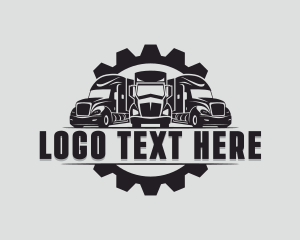 Logistics Cargo Trucking logo