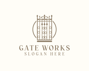 Fence Gate Entrance logo