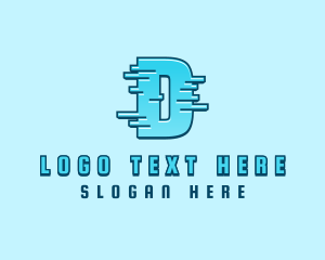 Digital Business Letter D logo