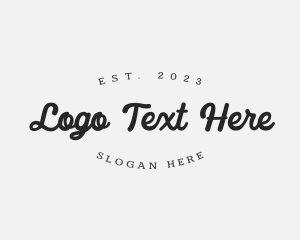 Cursive Elegant Firm Logo