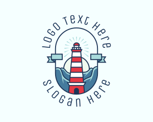 Sunset Nautical Lighthouse  logo