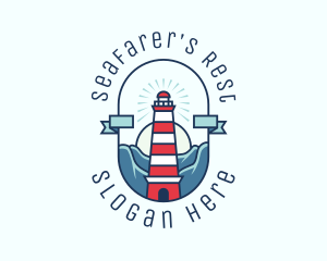 Sunset Nautical Lighthouse  logo