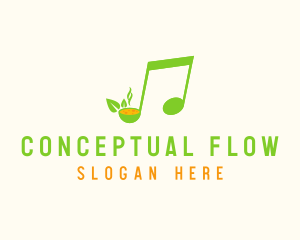 Green Soup Note  logo