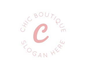 Feminine Cosmetics Salon Boutique  logo design