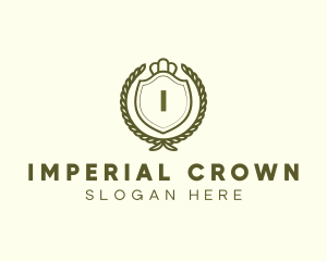 Luxury Crown Monarch logo design