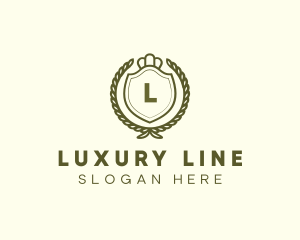 Luxury Crown Monarch logo design