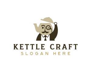 Gentleman Kettle Teapot logo