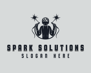 Steelworks Welder Repair logo design