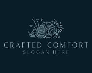 Crochet Knitting Yarn logo