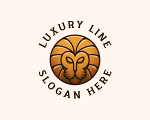 Luxury Lion Finance logo design