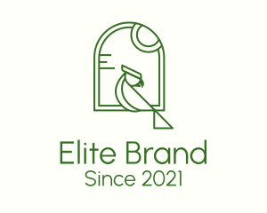 Perched Parrot Window logo