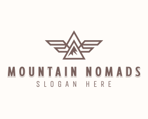 Mountain Peak Wings logo design