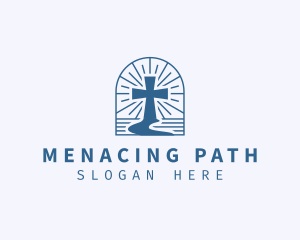 Holy Cross Path Church logo design