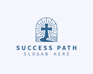 Holy Cross Path Church logo design