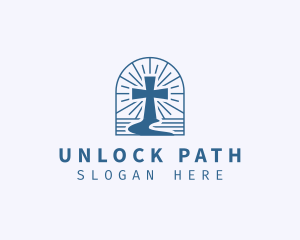 Holy Cross Path Church logo design