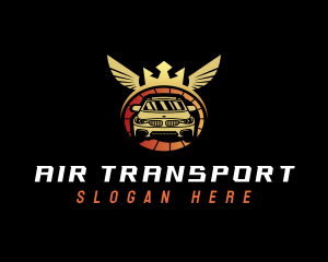 Luxury Auto Wings logo design