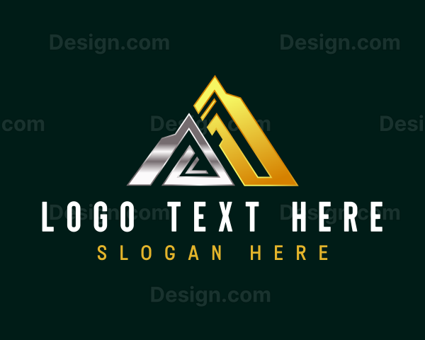 Triangle Pyramid Business Logo