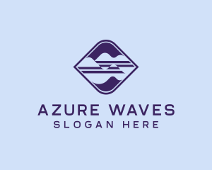 Professional Wave Tech Business logo design