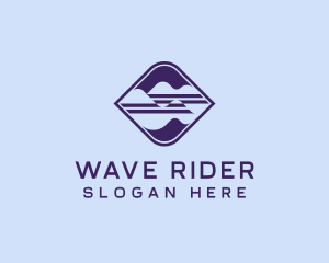 Professional Wave Tech Business logo design