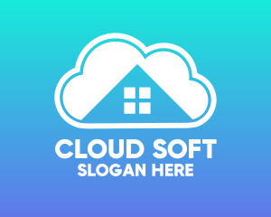 Home Cloud  logo design