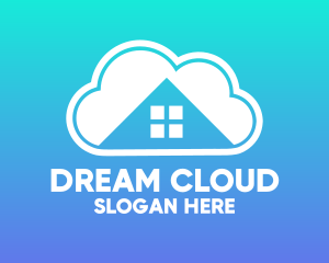 Home Cloud  logo design