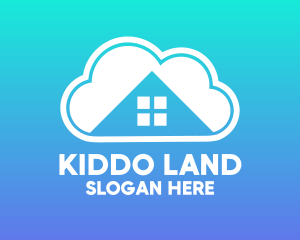 Home Cloud  logo design