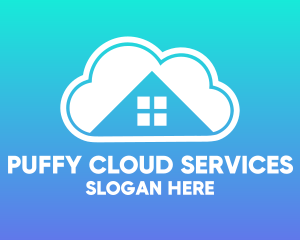 Home Cloud  logo design