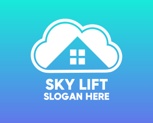 Home Cloud  logo design