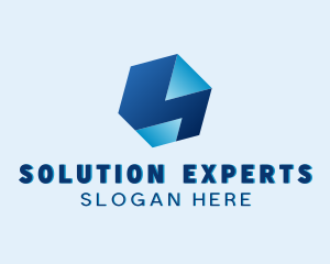 Hexagon Expert Technology logo design