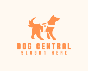 Pet Dog Walker logo design