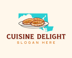 Maryland Cuisine Delicacy logo design