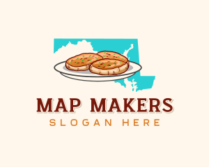 Maryland Cuisine Delicacy logo design