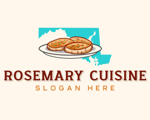 Maryland Cuisine Delicacy logo design