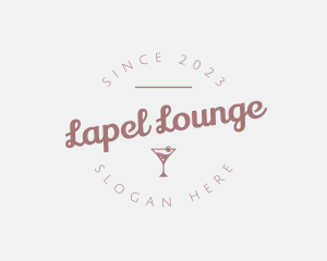 Champagne Drink Bar logo design