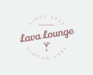 Champagne Drink Bar logo design