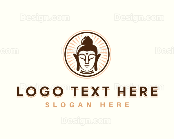 Zen Buddha Serenity Logo