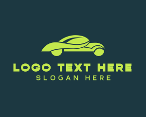 Fancy Green Car logo