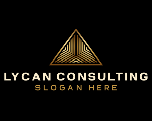 Premium Corporate Pyramid logo design