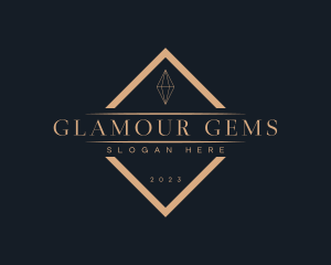 Diamond Jewelry Gem logo design