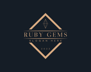 Diamond Jewelry Gem logo design