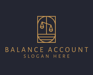 Lawyer Justice Scale  logo