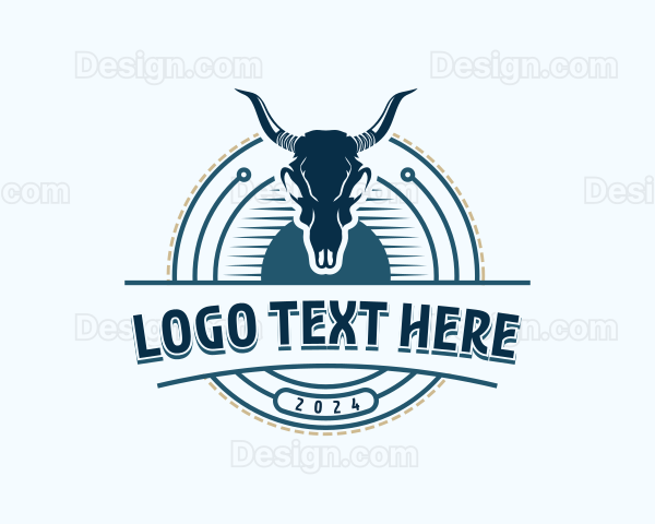 Bull Western Rodeo Logo