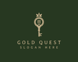 Gold Key Housing logo design